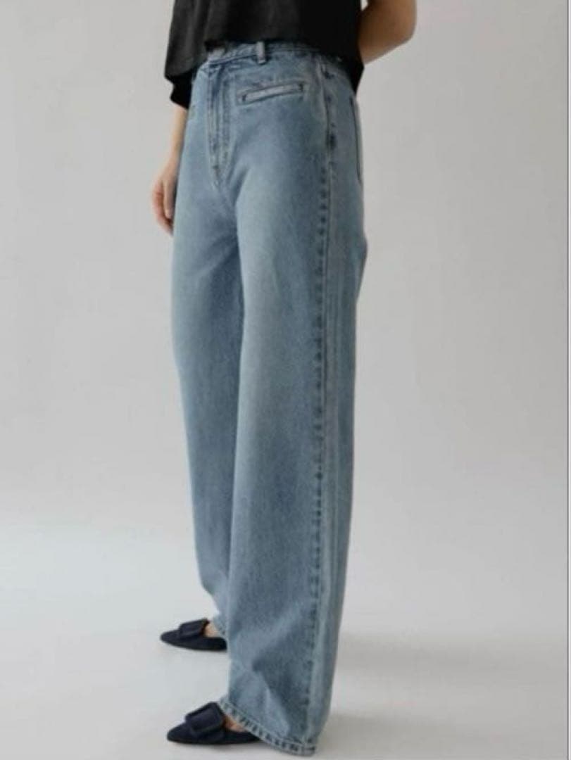 お値下げ na.e Straight Pocket Jeans M long丈 - メルカリ