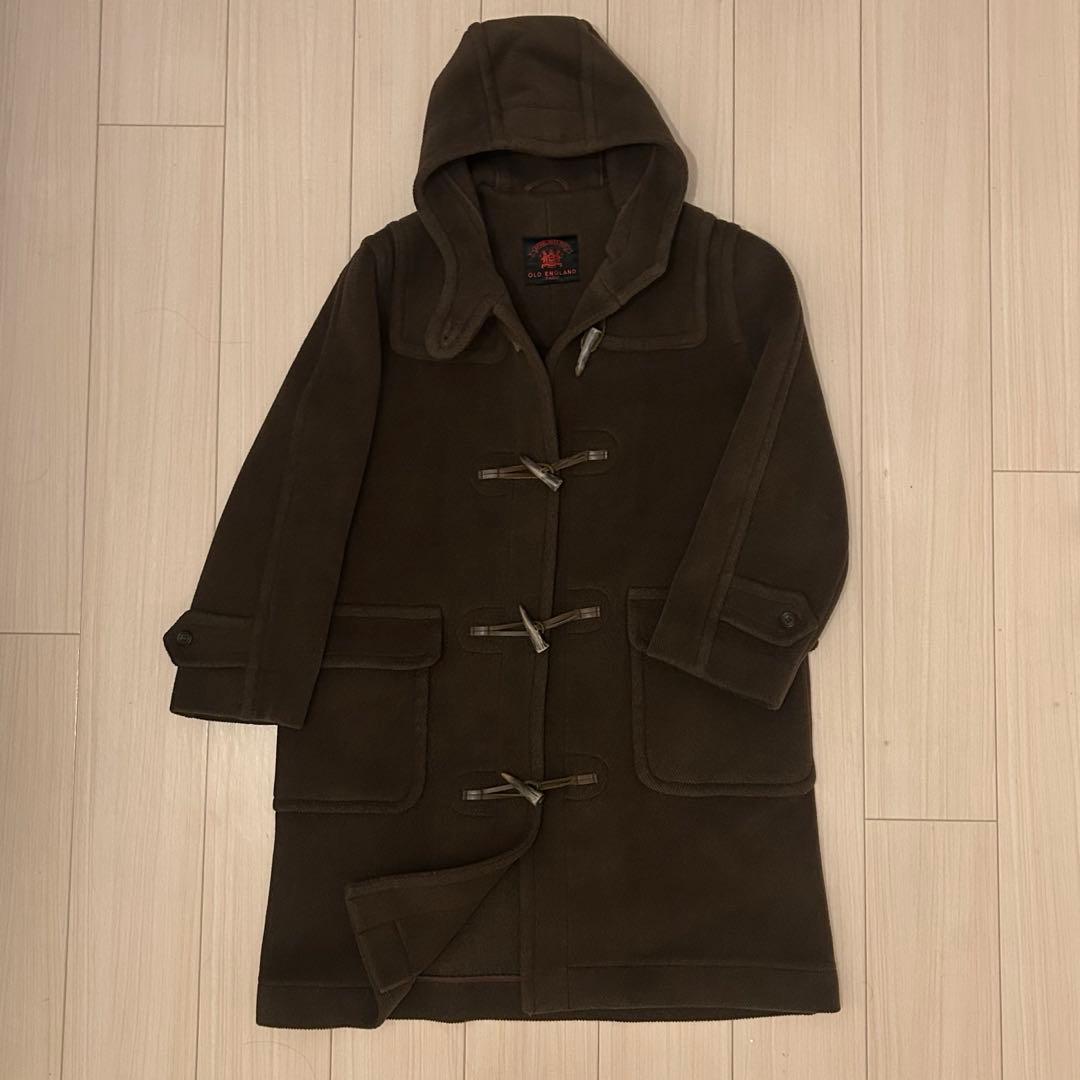 【最終値下げ】OLD ENGLAND ダッフルコート ムーアブルックヘリンボーン