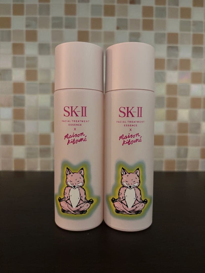 SK-II フェイシャルトリートメントエッセンス　75ml メゾンキツネ　２本