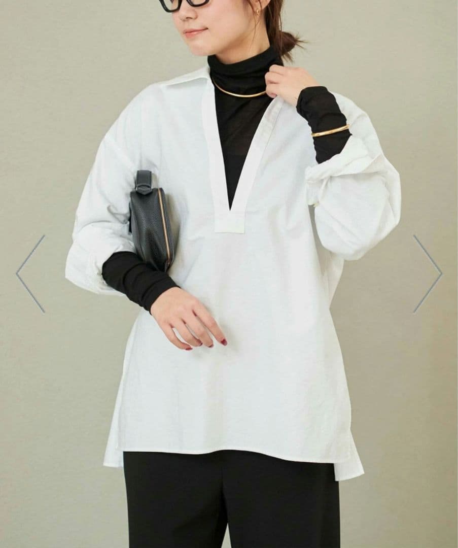 【試着のみ】Plage Skipper Long シャツ