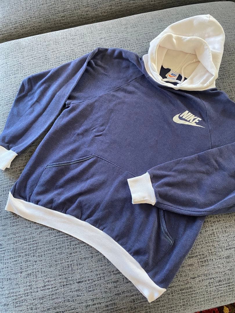 nikeオリジナルオレンジタグビンテージパーカー