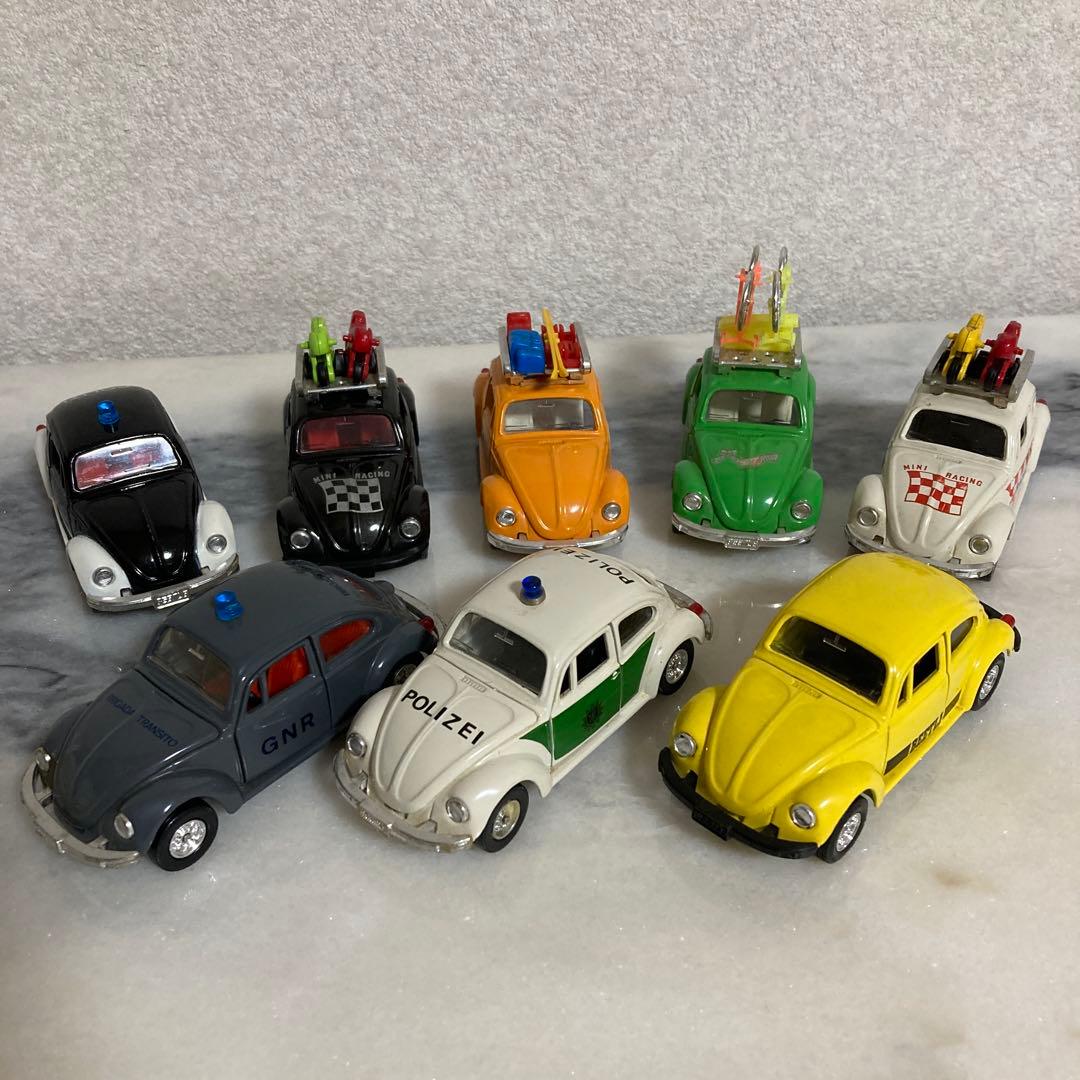 sato　フォルクスワーゲン ビートル パトカー 8台セット