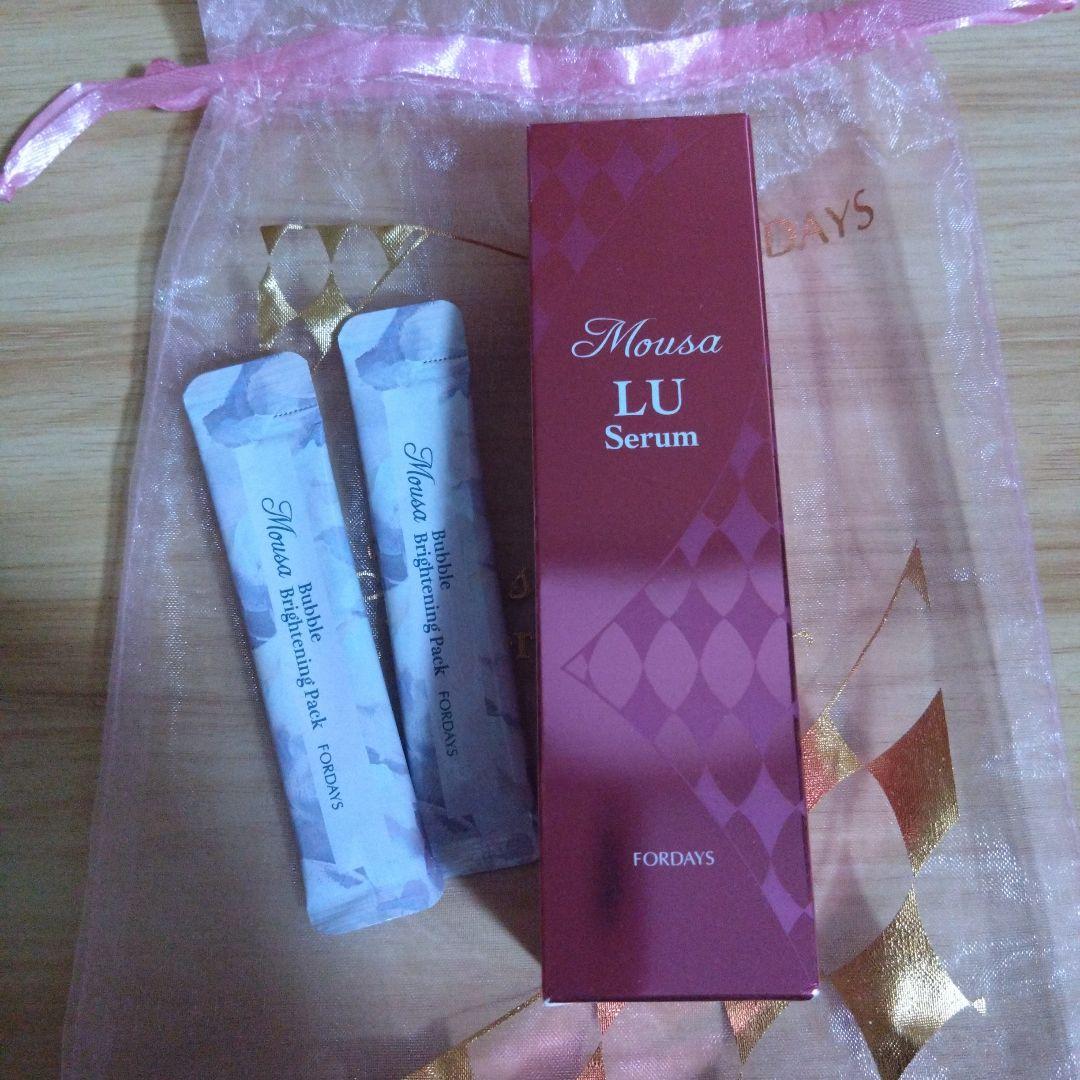 フォーデイズ　ムーサLU・セラム tia　ムーサバブルブライトニングパック