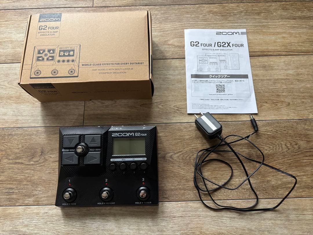 美品早い者勝ち！ZOOM G2 FOUR ギターエフェクター