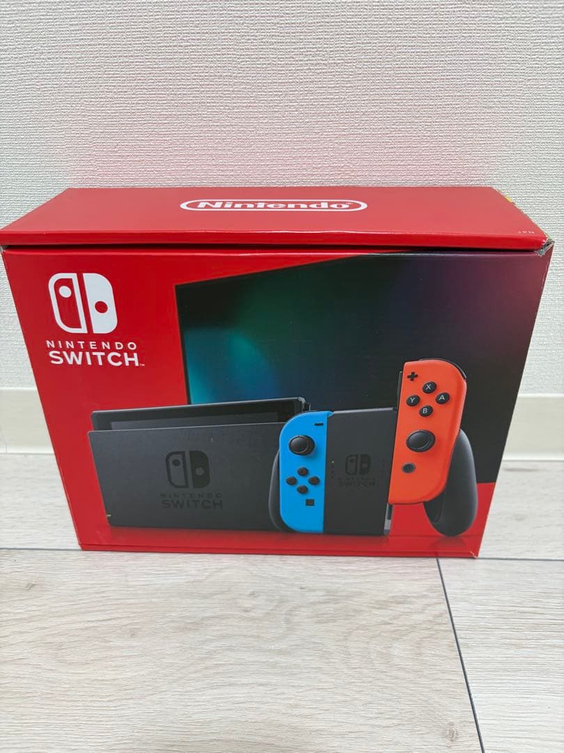 美品Nintendo Switch本体 Joy-Con（L） バッテリー強化版