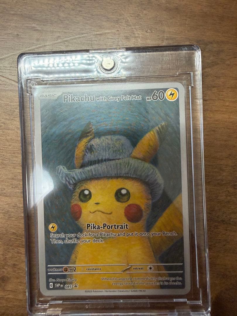 Pikachu with Grey Felt Hat ポケモンカード - メルカリ