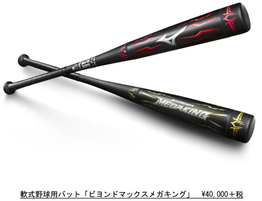 【タイムセール】Mizuno ビヨンドマックス メガキング 軟式野球用バット