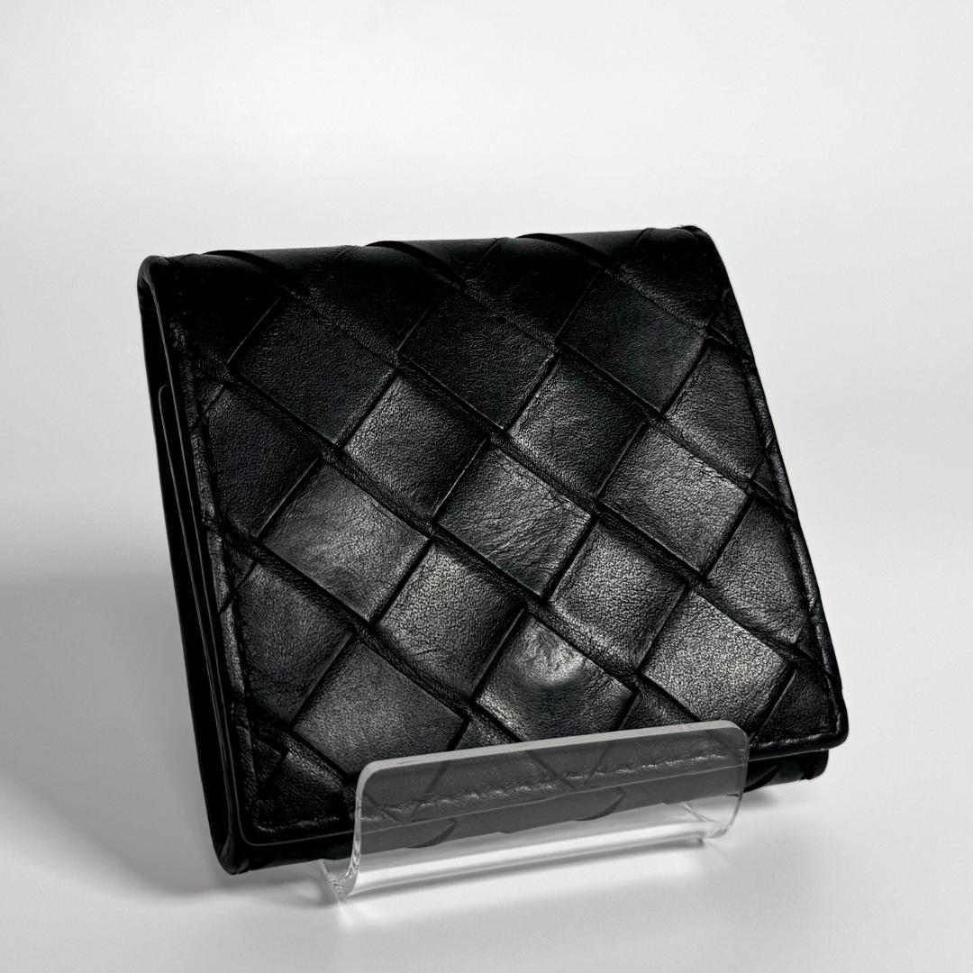 ICチップ　ボッテガヴェネタ　イントレチャート　ケース　小銭入れ　レザー