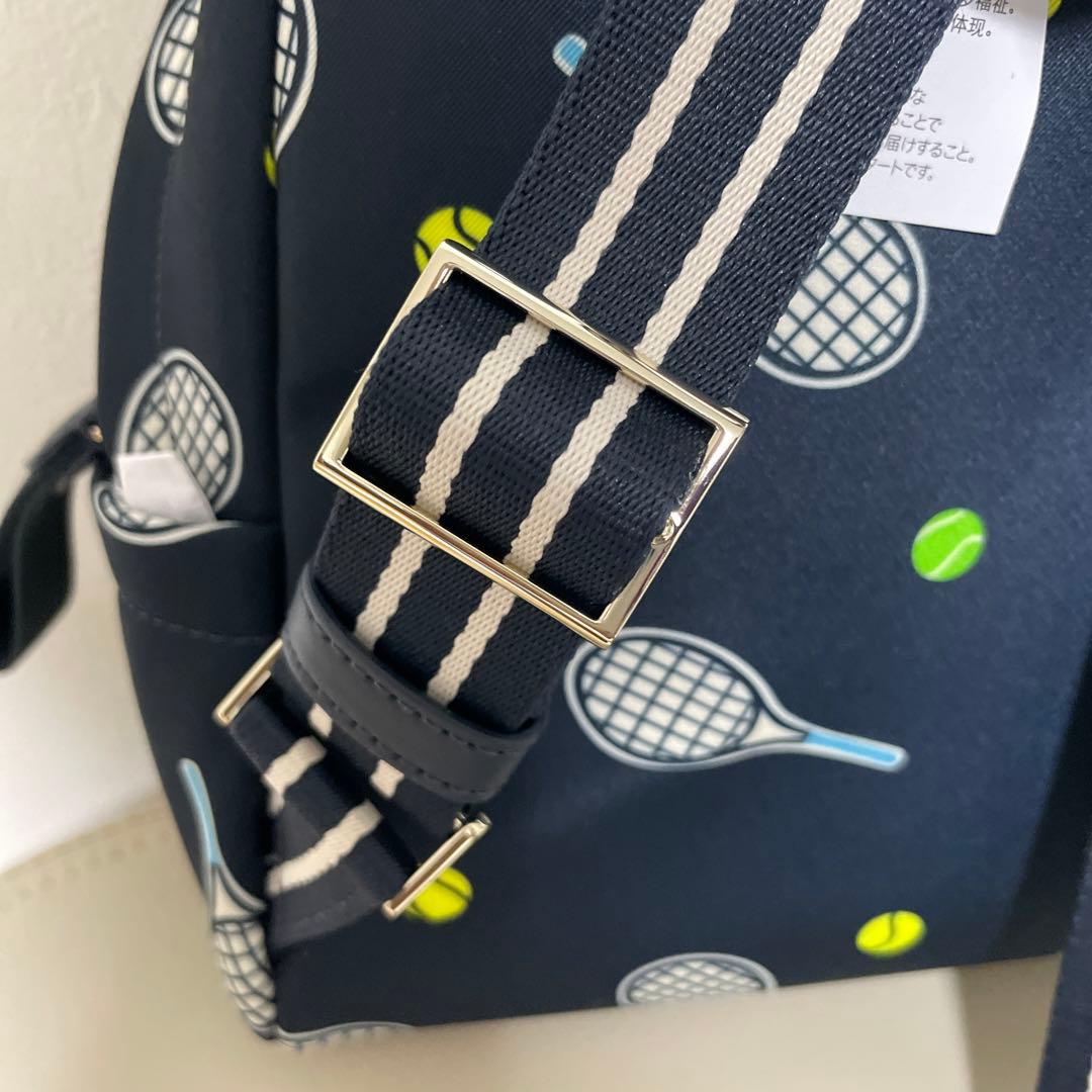 ケイトスペード テニス柄リュック - メルカリ