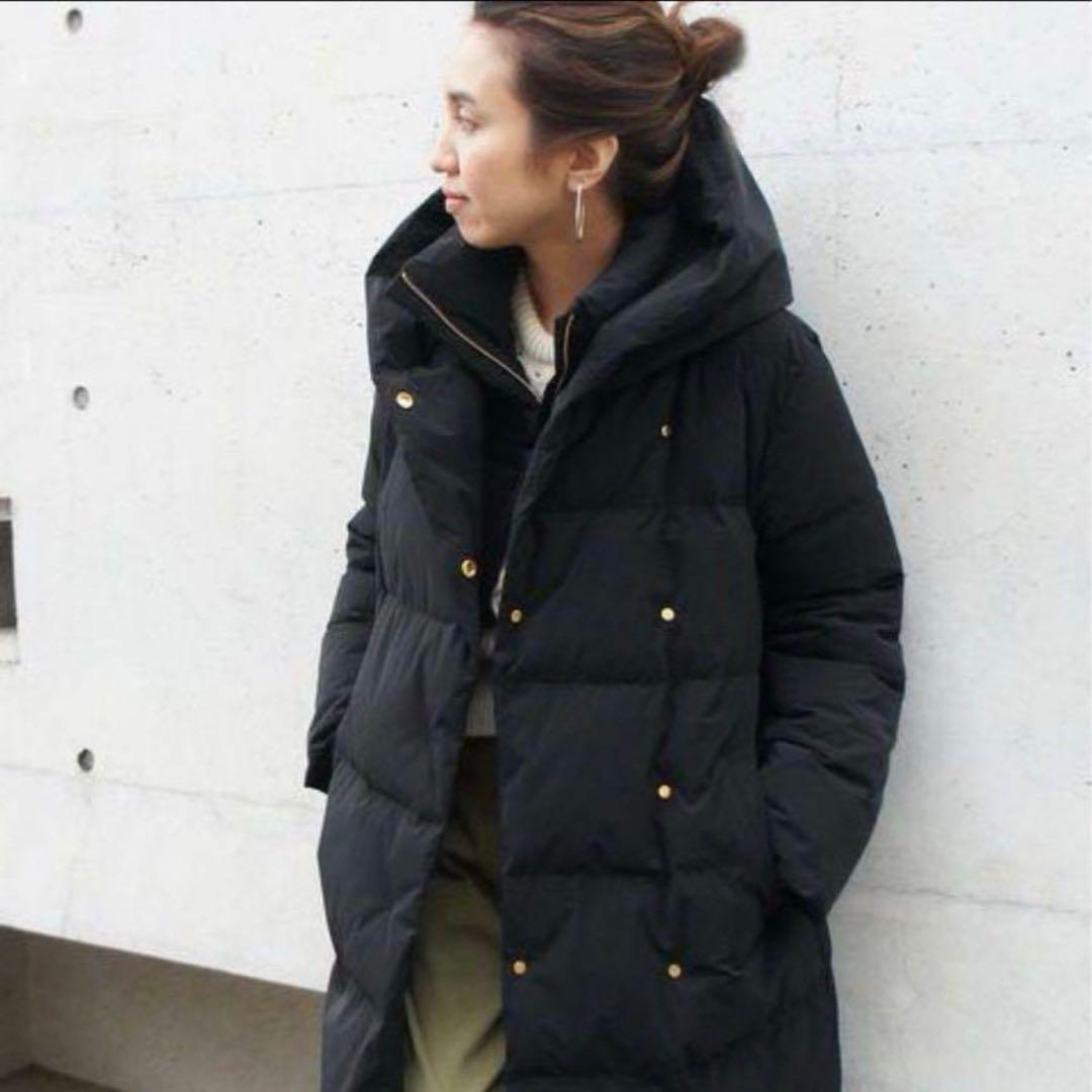 定価5万✨ フレームワーク ダウンコート 完売品 ブラック 36 Sサイズ 黒