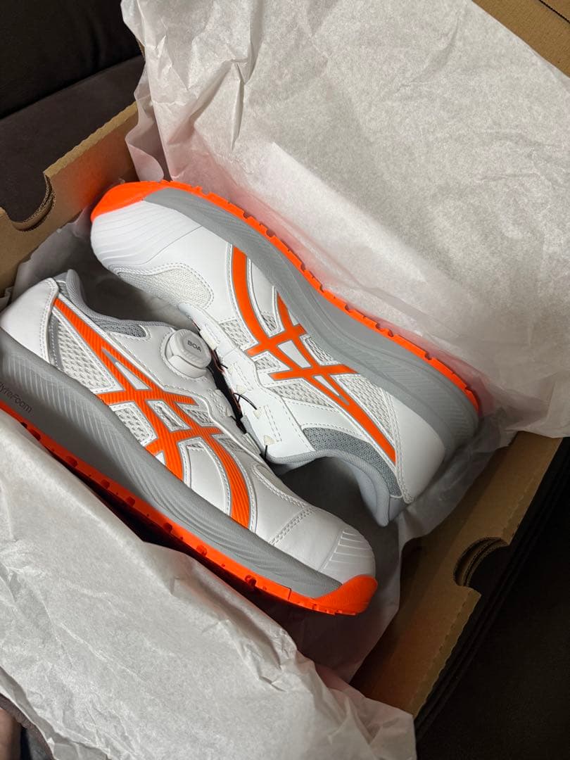 2/9までasics サイドBOA 安全靴　ローカット　26.5 ASICS（アシックス） 安全靴 CP219 BOA 1273A092 ウィンジョブ