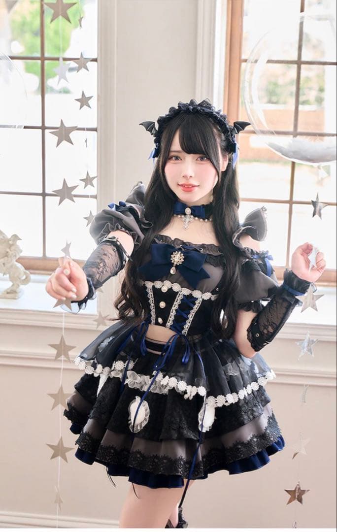 マリームーン バブルハートドーリーデビル ブルー