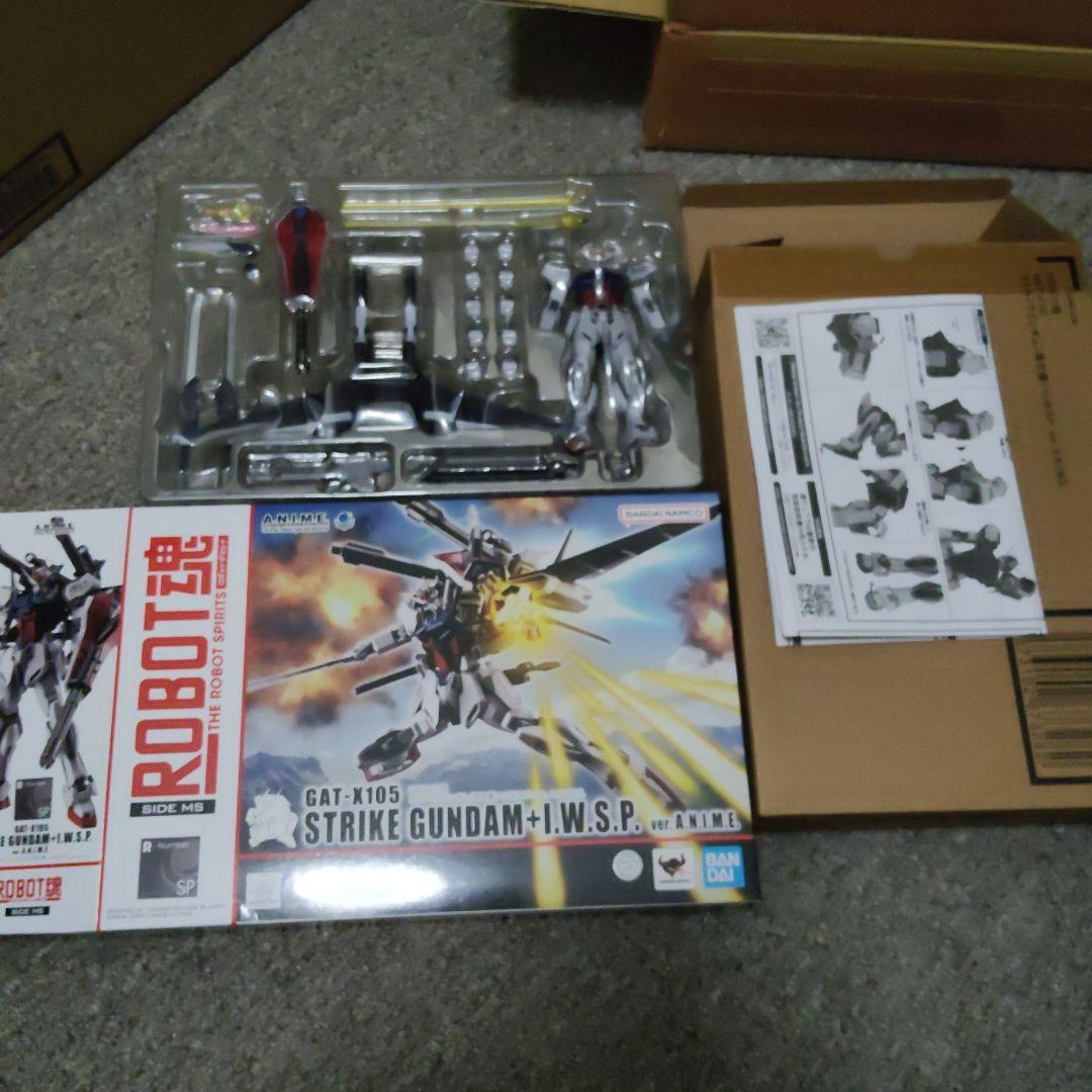 ロボット魂　anime　まとめ　ほぼ未使用　IWSPストライク　I.W.S.P.
