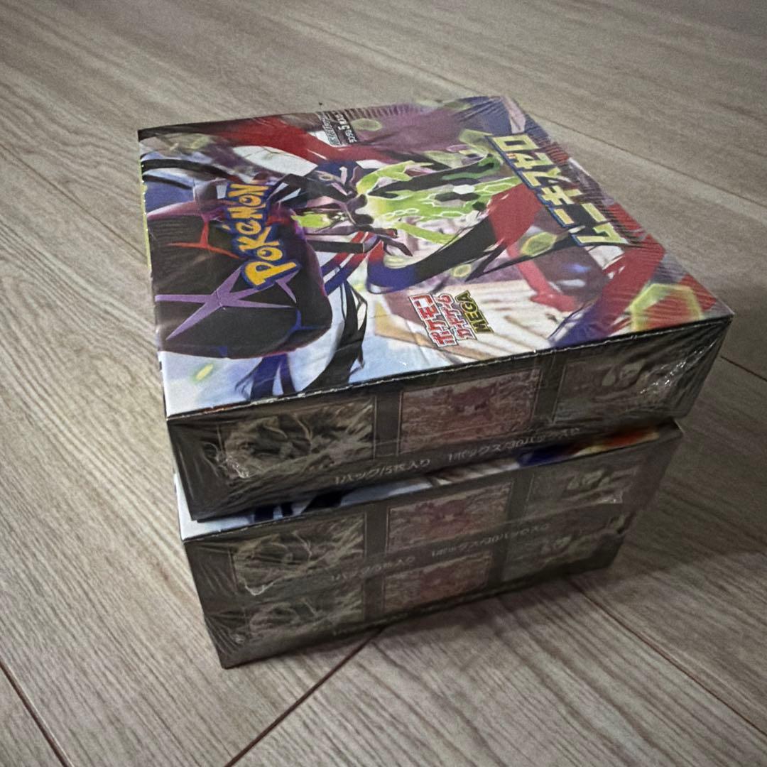 ポケモンカードゲーム ムニキスゼロ シュリンク付き3BOX - メルカリ