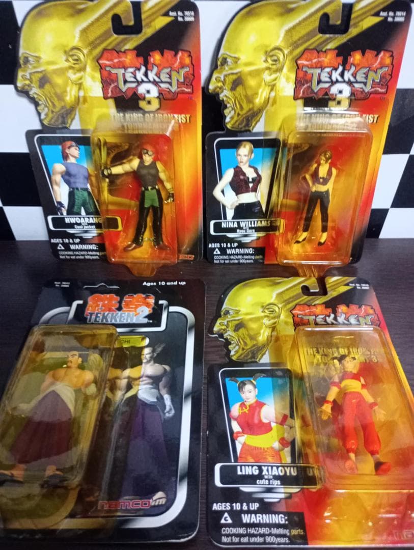 鉄拳 TEKKEN フィギュア 4体セット 未開封 新品