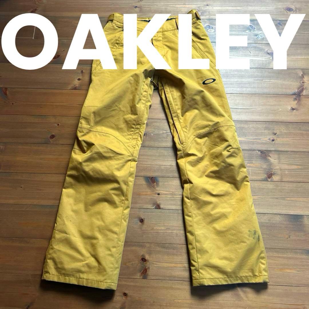 OAKLEY スノーボード スキー パンツ イエロー - メルカリ