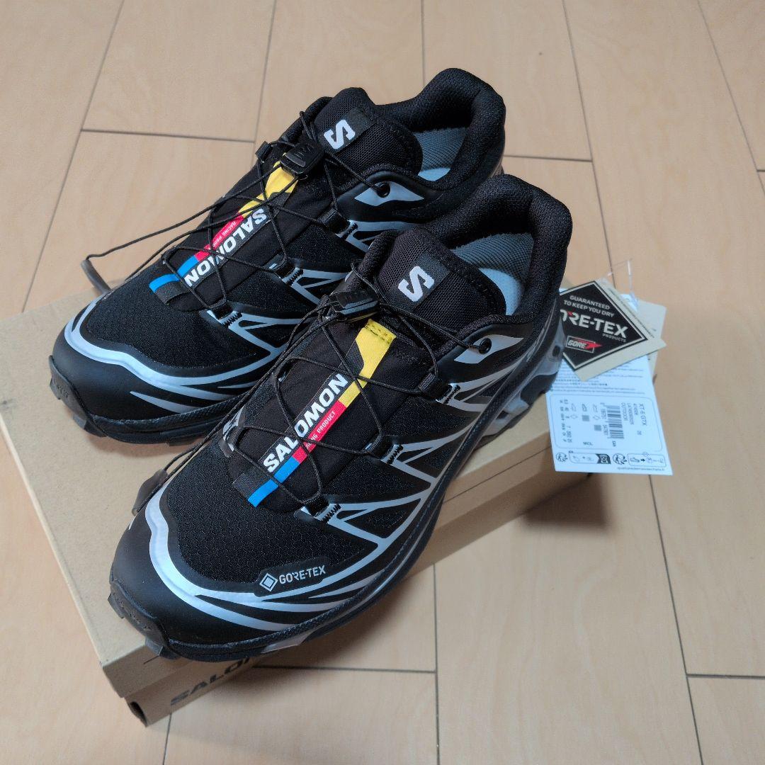 SALOMON XT-6 GTX　黒　25cm XT-6 GORE-TEX Black | Salomon