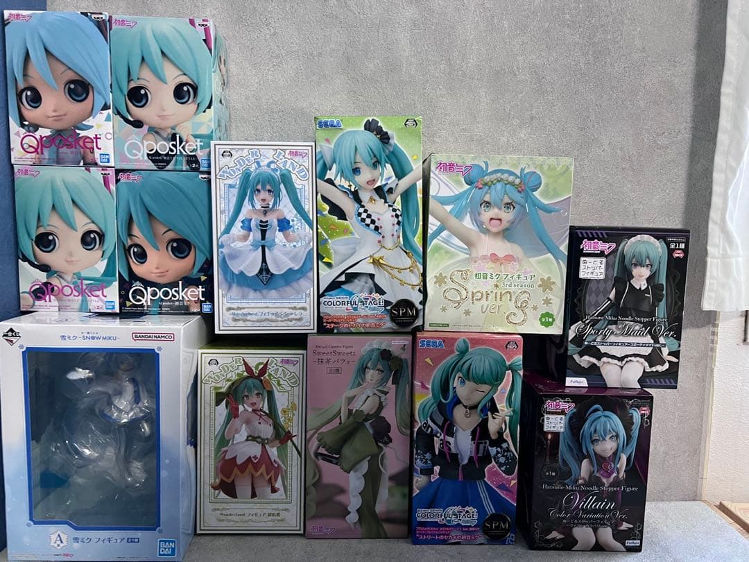 未開封　初音ミク　フィギュア　まとめ売り 早い者勝ち！初音ミク フィギュア まとめ売り！！ - メルカリ