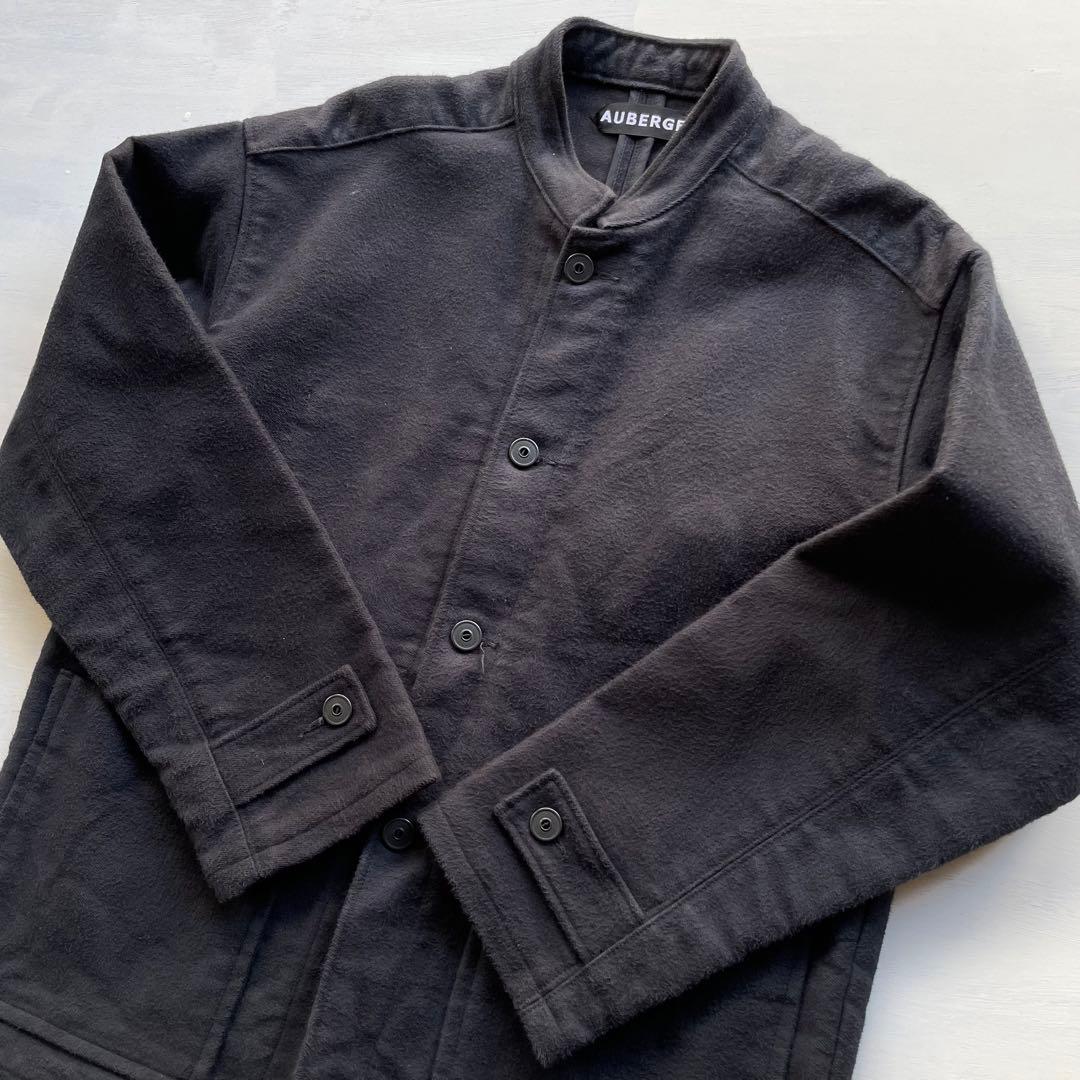 希少雰囲気抜群 AUBERGE GM MARINE ジャーマンレザー ジャケット