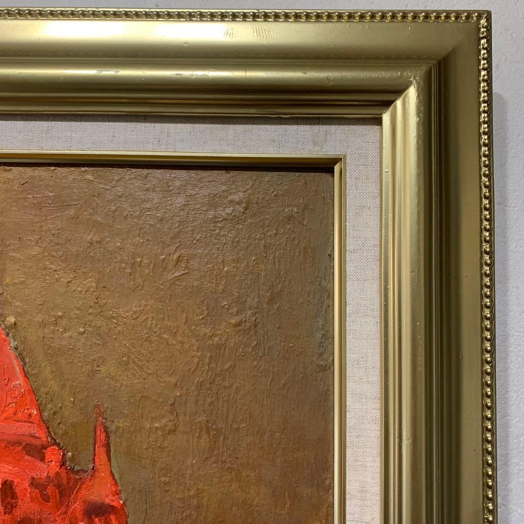 絵画 油彩肉筆画 真作 伊藤継郎『バガンの夕暮れ』 - メルカリ