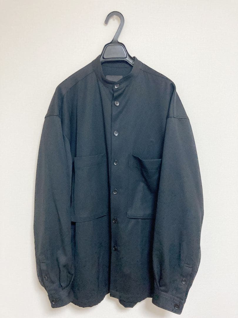 tkzw様CABaNキャバンバンドカラーシャツブルゾントゥモローランド