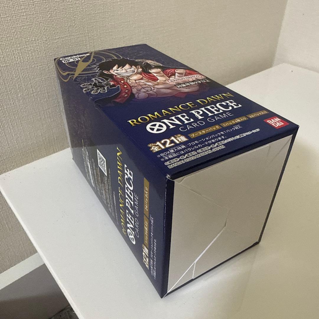 ワンピースカード ROMANCE DAWN ロマンスドーン BOX テープ付き - メルカリ