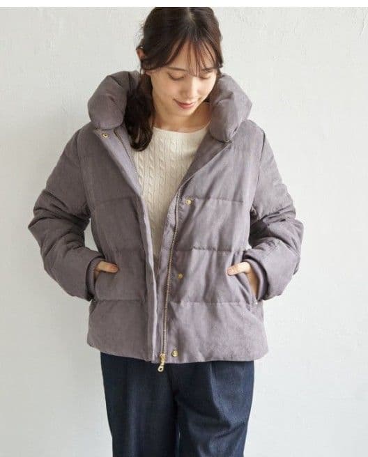 ikka 細コール2WAY洗えるダウンジャケット Mサイズ ［新品未開封