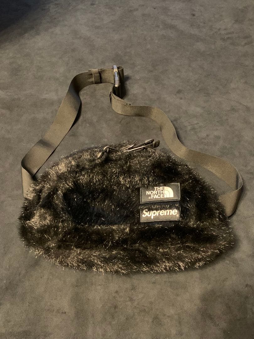 THE NORTH FACE x Supreme ボディバッグ ブラック