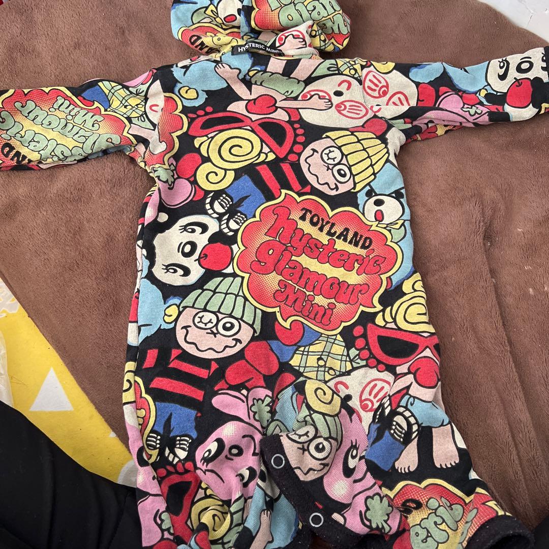 専用 ヒスミニ リバーシブルロンパース - 専用ヒスミニ 女の子2way