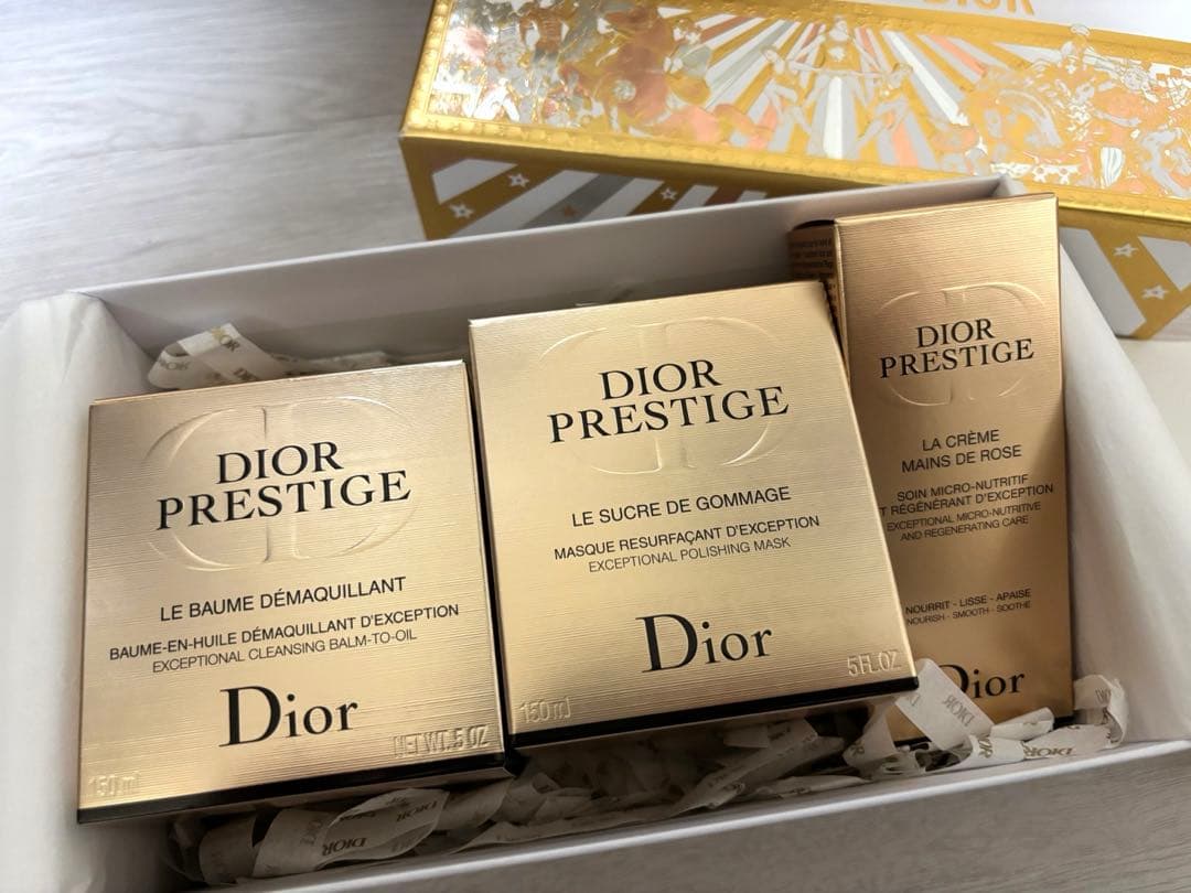 新品未使用　ディオールギフトボックス　洗顔料、クレンジング　ハンドクリーム
