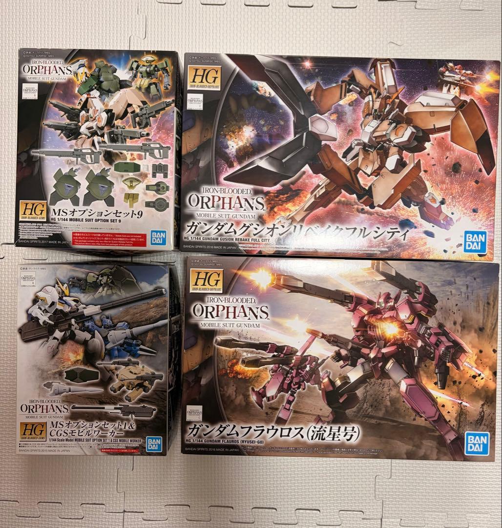 HG 鉄血のオルフェンズ 4点 まとめ売り