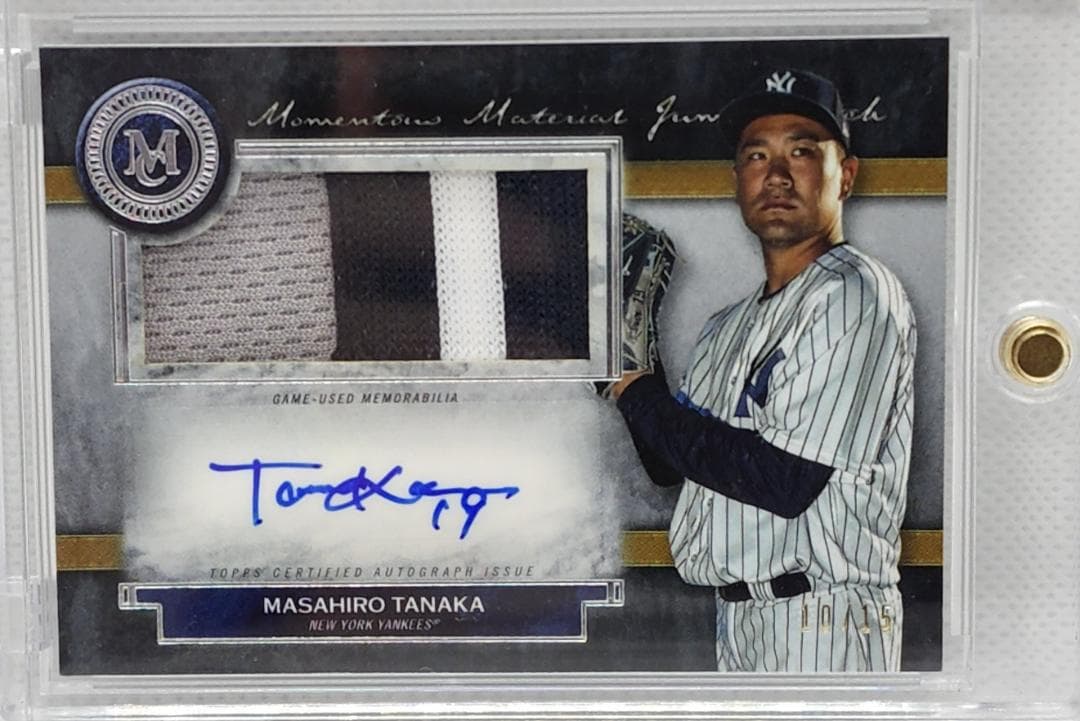 MLB☆田中将大 20 Topps 15枚限定直筆サインジャージカード 2026年最新】田中将大 toppsの人気アイテム - メルカリ