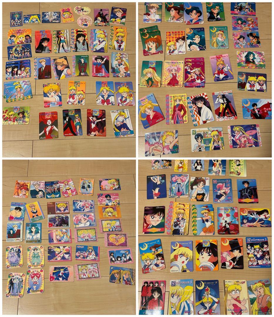 セーラームーン トレーディングカード 約100枚セット