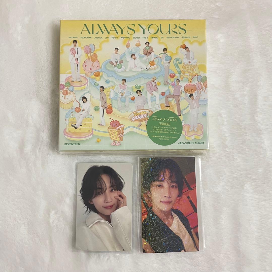 SEVENTEEN ALWAYS YOURS ラキドロ ジョンハン トレカ