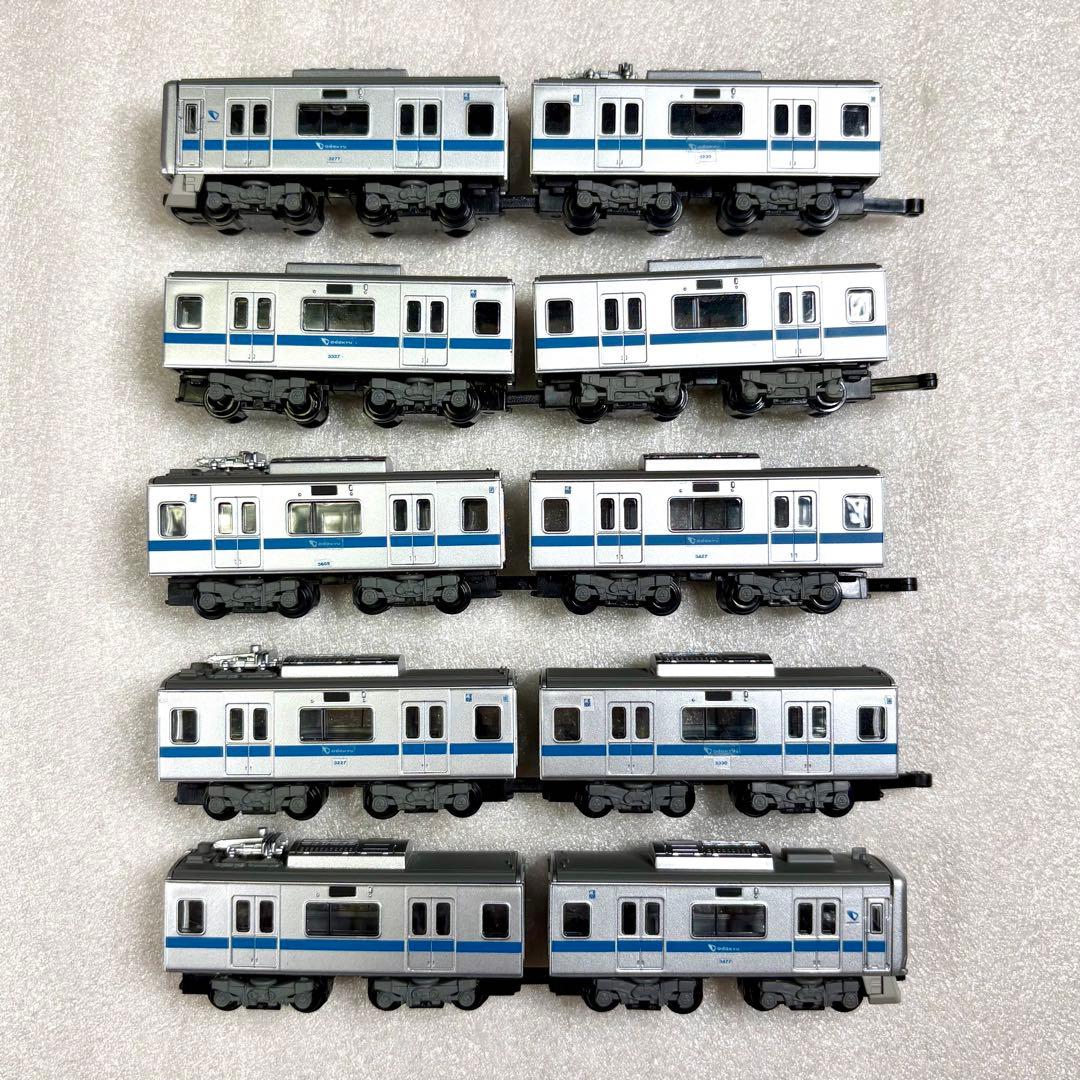 Bトレイン 小田急 3000形 10両フル編成セット Bトレイン】何次車で作る？小田急3000形 – 鉄道模型部