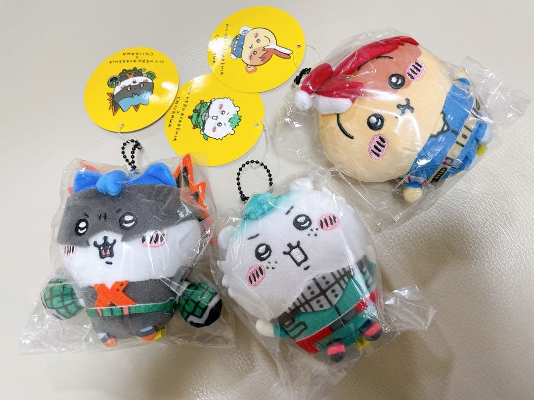 ちいかわ　ヒロアカコラボ　マスコット