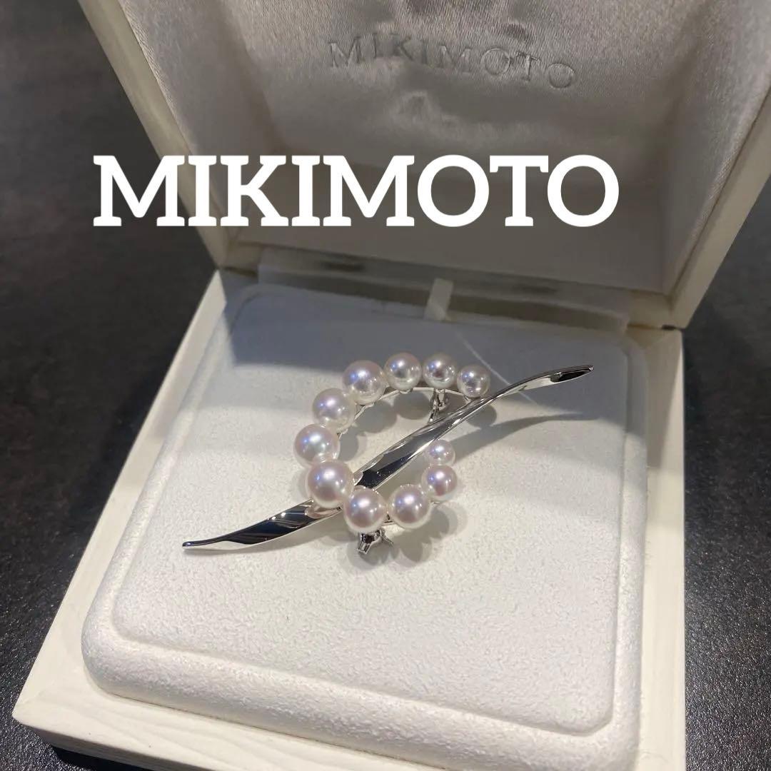 【入手困難】MIKIMOTO ブローチ　パール　愛子さまご着用