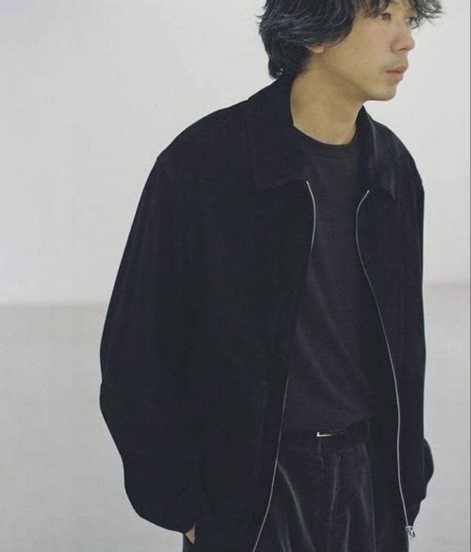 ジャケット・アウター LIDNM SUPER SOFT SHEEP SUEDE ZIP