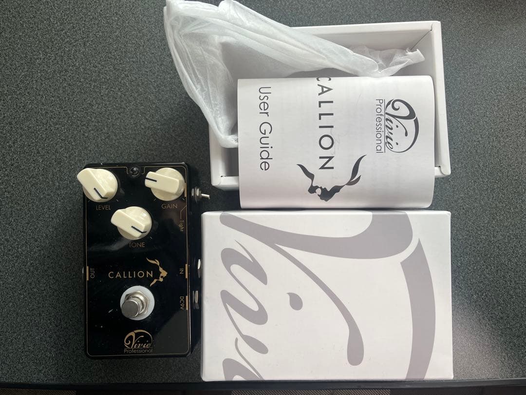 ギター Vivie CALLION Vivie Callion Professional Overdrive Guitar Effects Pedal Made in