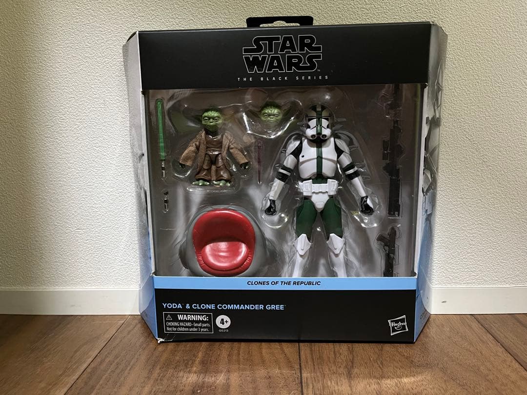 未開封　スターウォーズ　ブラックシリーズ　ヨーダ　と　コマンダーグリー スターウォーズ ブラックシリーズ 6インチ ヨーダ＆コマンダー・グリー
