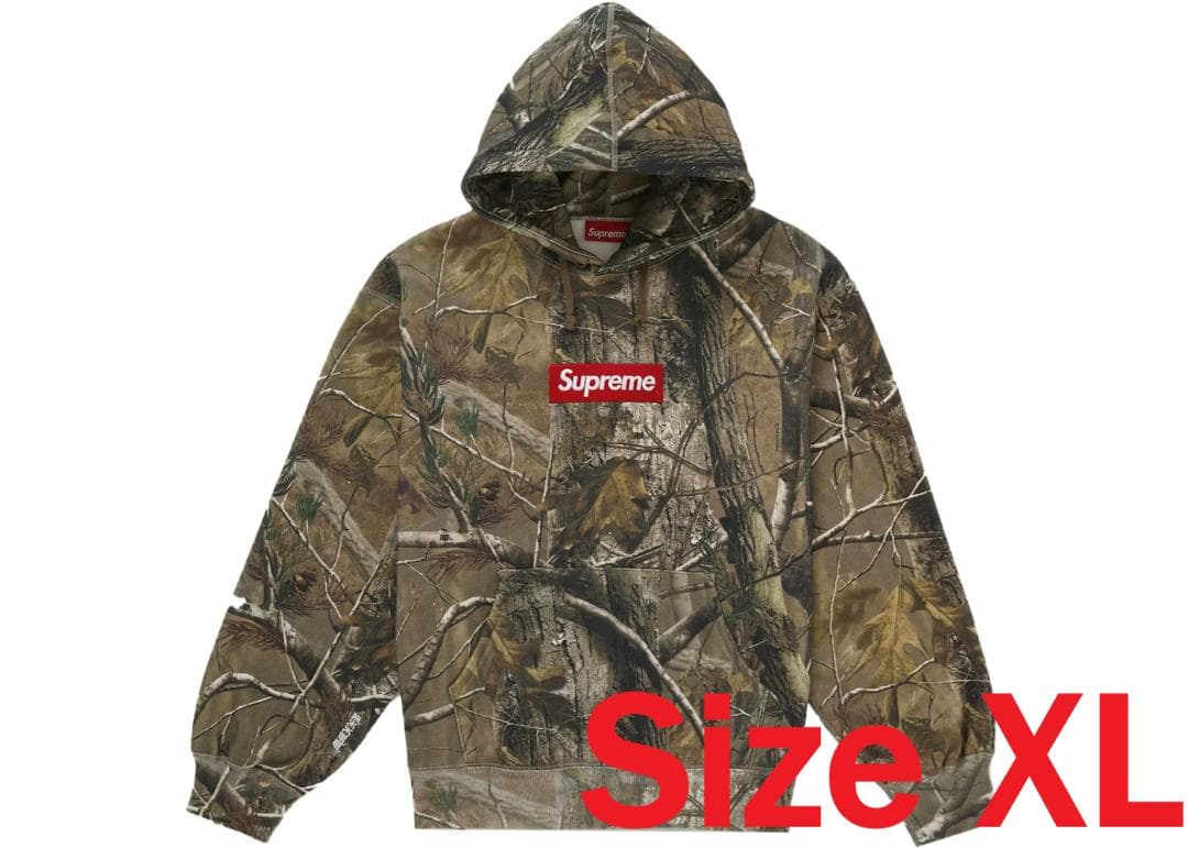 トップス Supreme Box Logo Hooded Realtree Camo XL