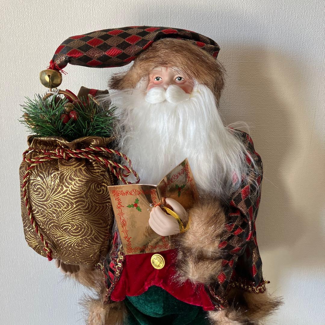 ハルモニア　サンタクロース 人形　クリスマス　デコレーション　ドール　インテリア