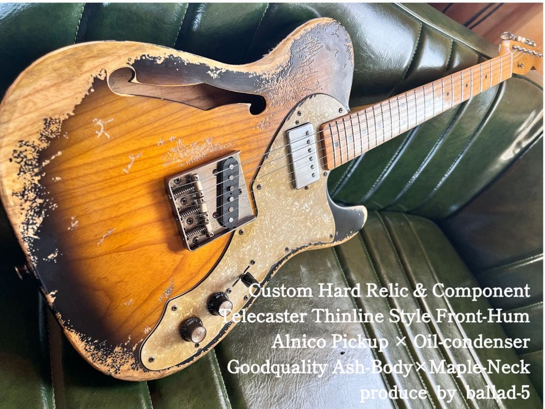 ハードレリックTelecasterThinline Style AshBody