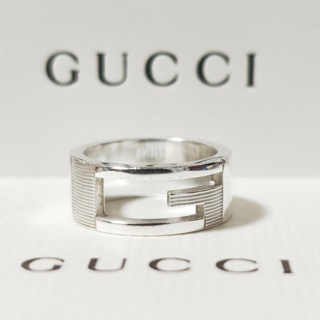 【美品】GUCCI グッチ Gリング 指輪 11号