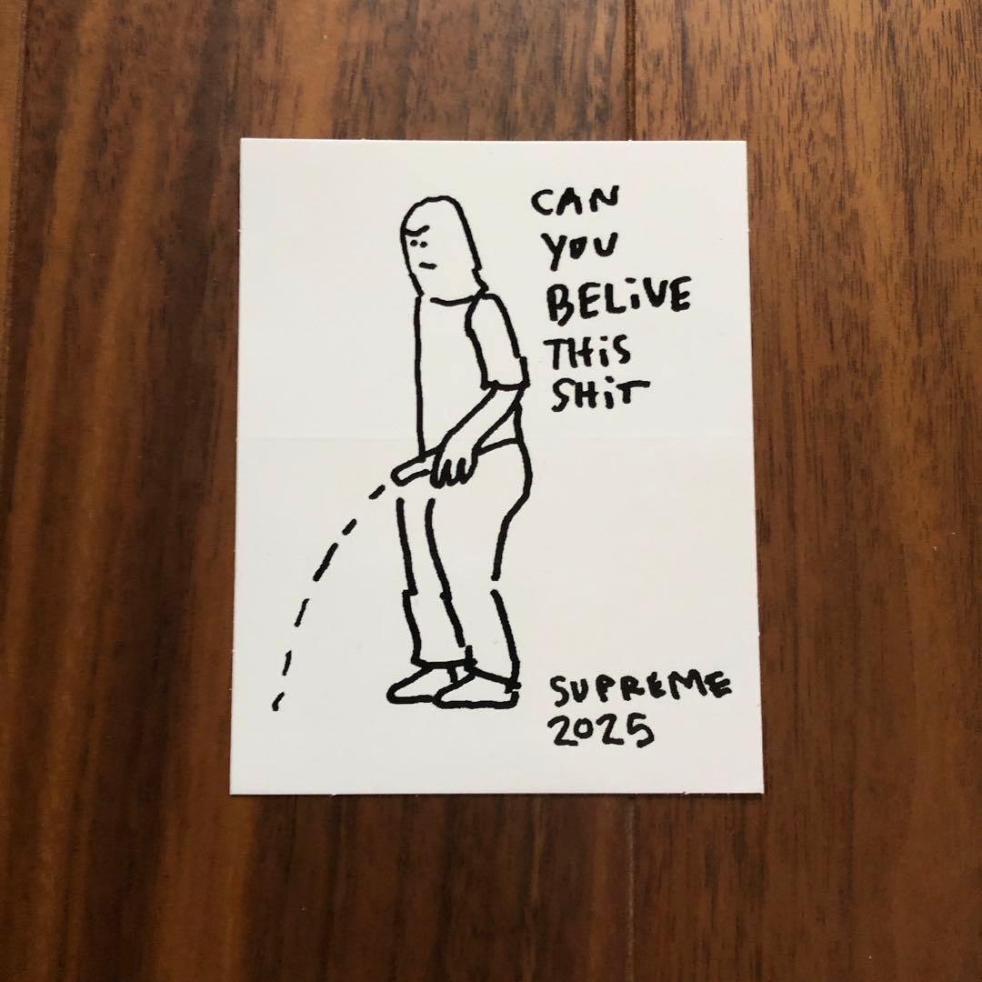 supreme ステッカー マークゴンザレス コラボ GONZ 白 - メルカリ