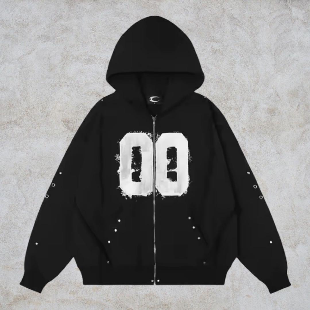 即日発送COZY WORLDWIDE 00 KNIGHT CLUB HOODZ 00 KNIGHT CLUB HOODZIP – COZY WORLDWIDE