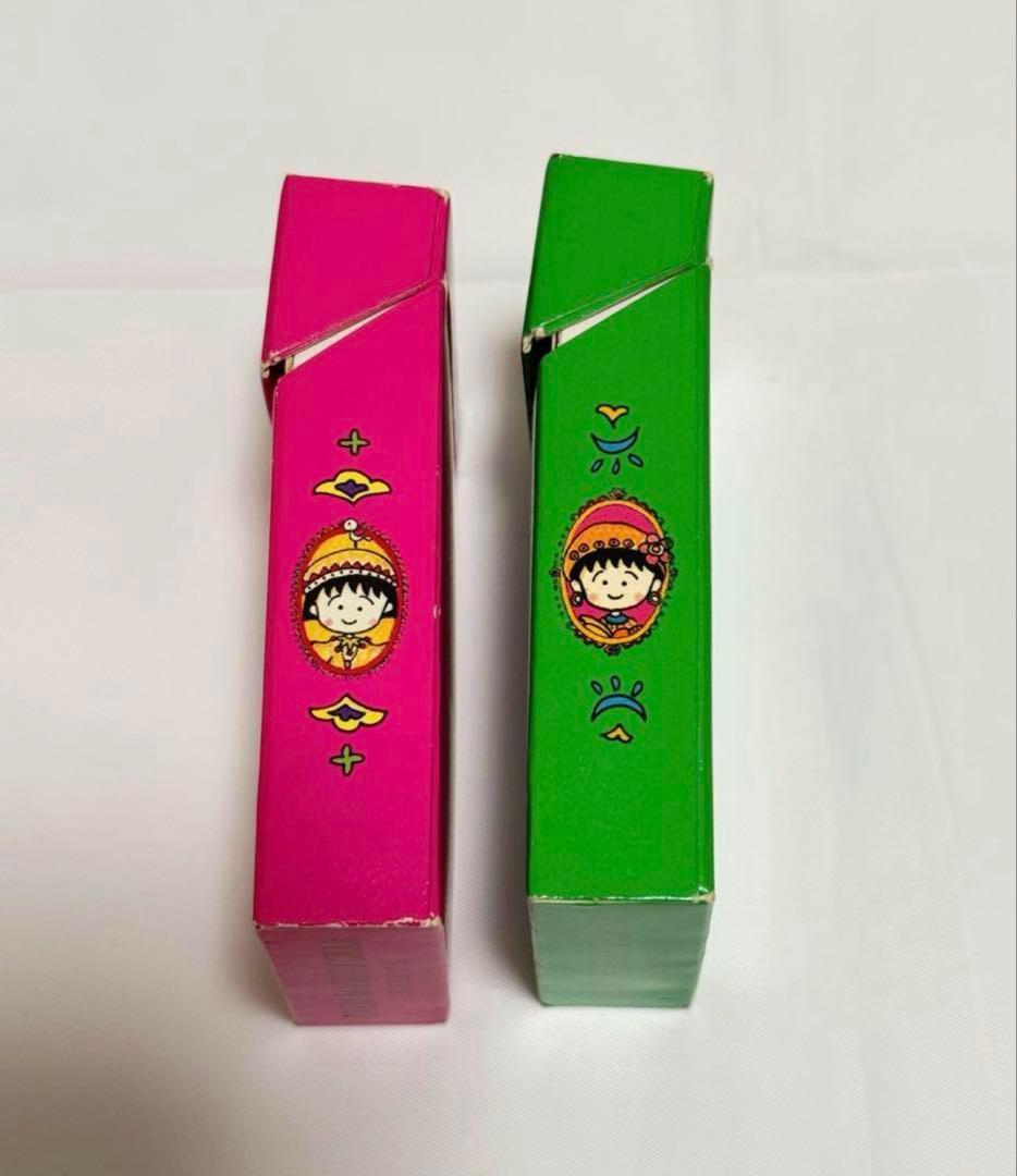 当時物 ちびまる子ちゃん 森永チョコレート 空箱 おまけカード 森永