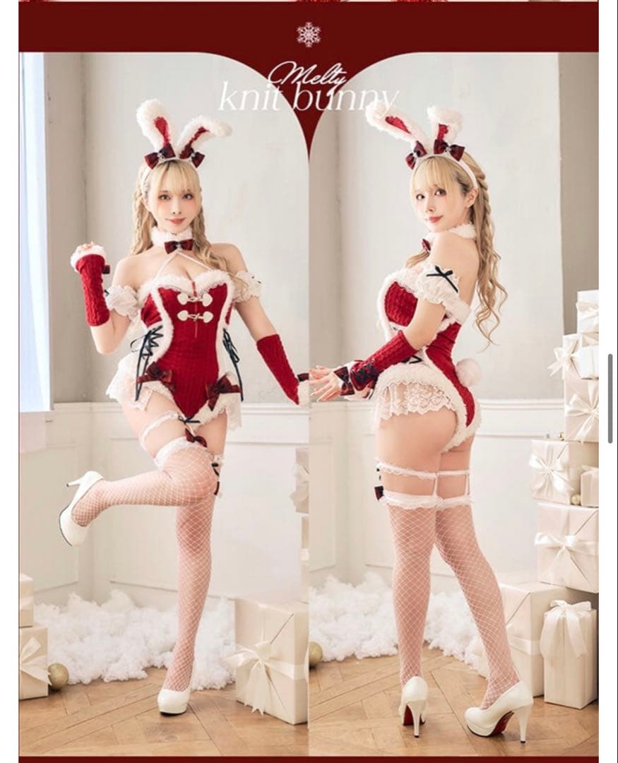 メルトニットバニー♡Malymoon/マリームーン 即日発送】メルトニットバニー《オリジナルコスプレ8点セット