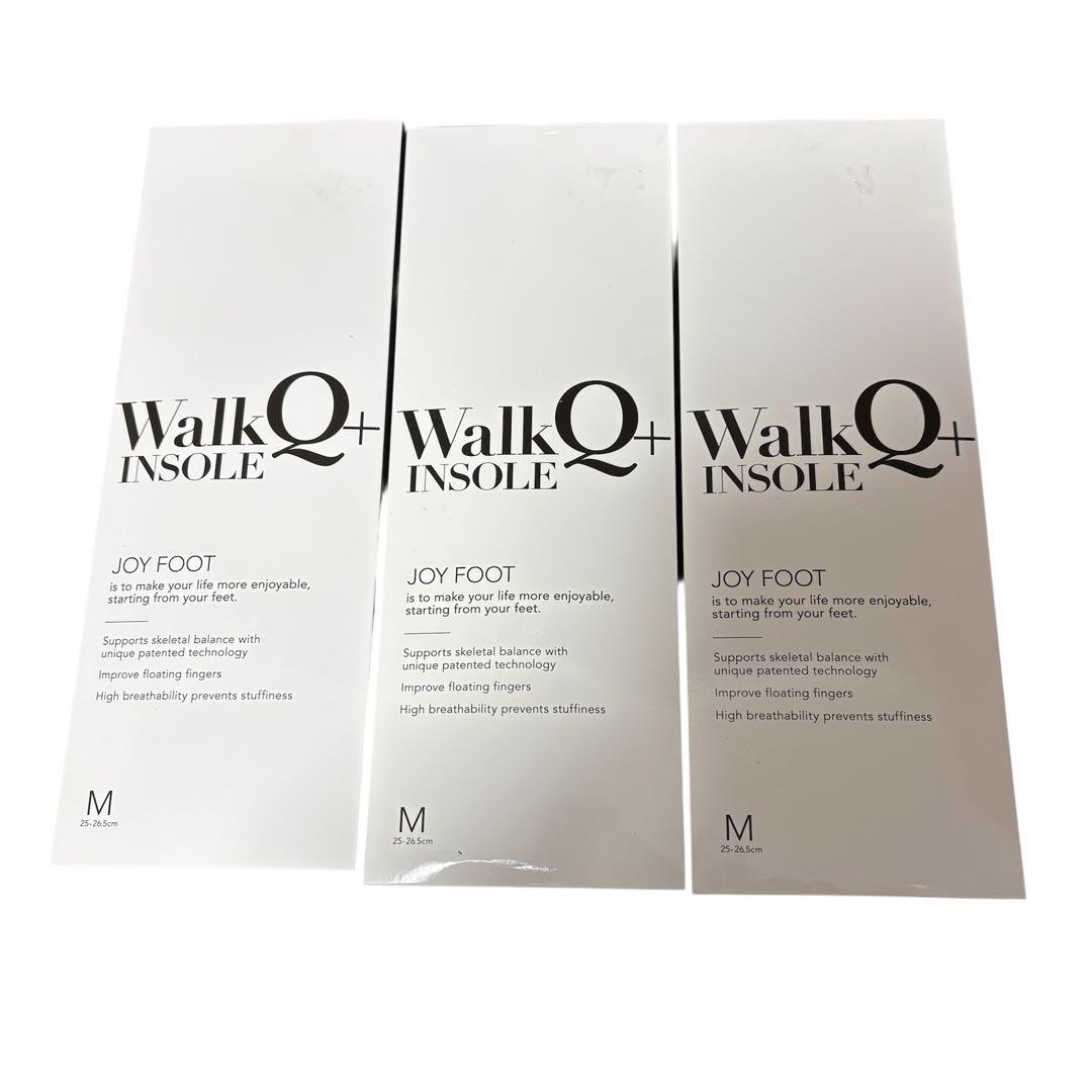 Walk Q+ INSOLE Mサイズ JOY FOOT Mサイズ 3点