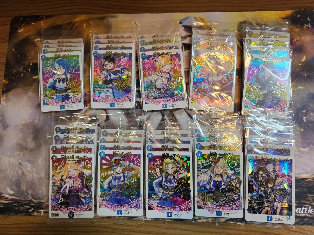 デュエマ 「Girl Mage」 エクストラ・ゾメンザン・新世壊無し　4枚セット デュエル・マスターズ 神アートシリーズ